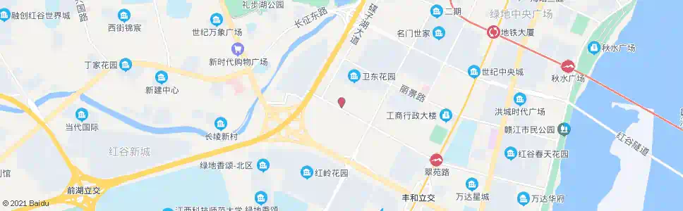 南昌翠苑路西口_公交站地图_南昌公交_妙搜公交查询2025