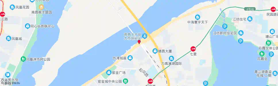 南昌赣江大桥_公交站地图_南昌公交_妙搜公交查询2025
