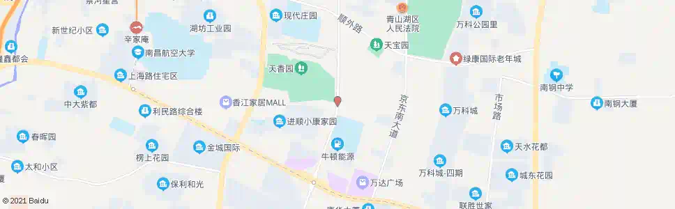 南昌秦胜村_公交站地图_南昌公交_妙搜公交查询2025