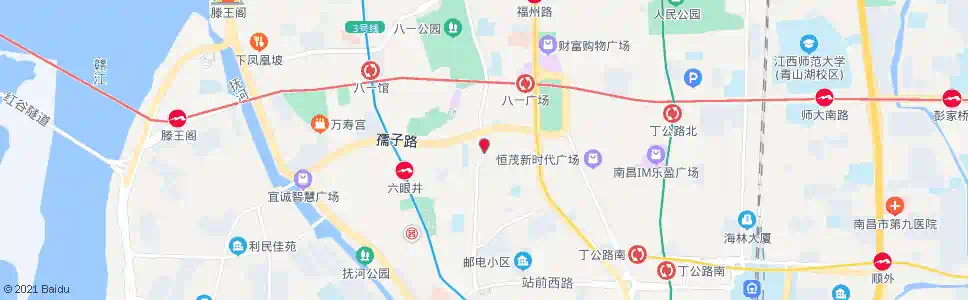 南昌黄秋园纪念馆_公交站地图_南昌公交_妙搜公交查询2025