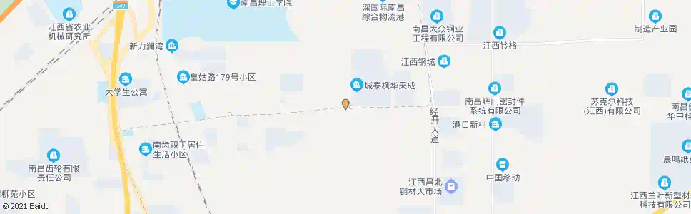 南昌昌北大道口_公交站地图_南昌公交_妙搜公交查询2025