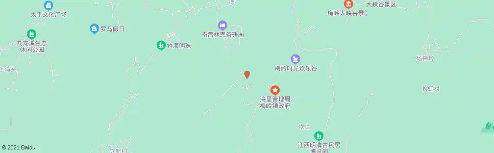 南昌跌水沟景点_公交站地图_南昌公交_妙搜公交查询2025