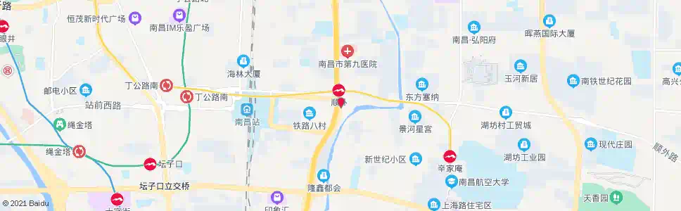 南昌欧亚汽车站_公交站地图_南昌公交_妙搜公交查询2025