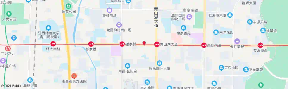 南昌南大南院站_公交站地图_南昌公交_妙搜公交查询2025
