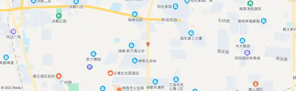 南昌城喻村_公交站地图_南昌公交_妙搜公交查询2025