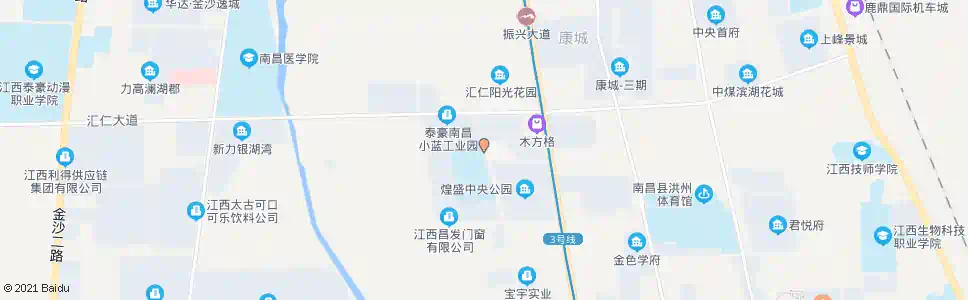 南昌工业一路北口_公交站地图_南昌公交_妙搜公交查询2025