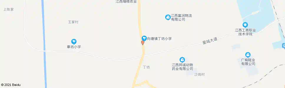南昌丁坊砖厂_公交站地图_南昌公交_妙搜公交查询2025