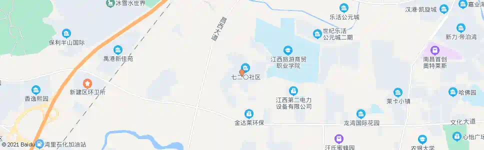 南昌七二零厂_公交站地图_南昌公交_妙搜公交查询2025