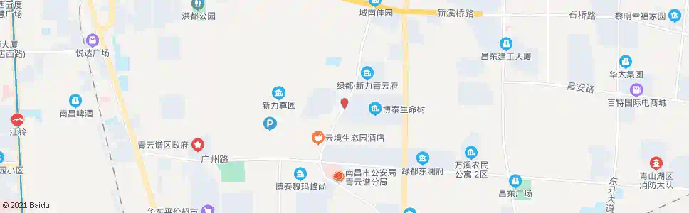 南昌惠民路口_公交站地图_南昌公交_妙搜公交查询2025