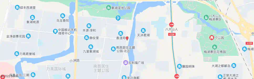 南昌八月湖路口_公交站地图_南昌公交_妙搜公交查询2025