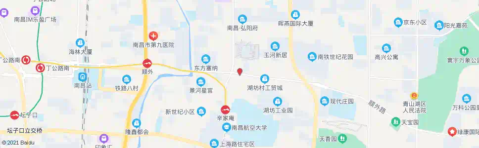 南昌顺外路口_公交站地图_南昌公交_妙搜公交查询2025