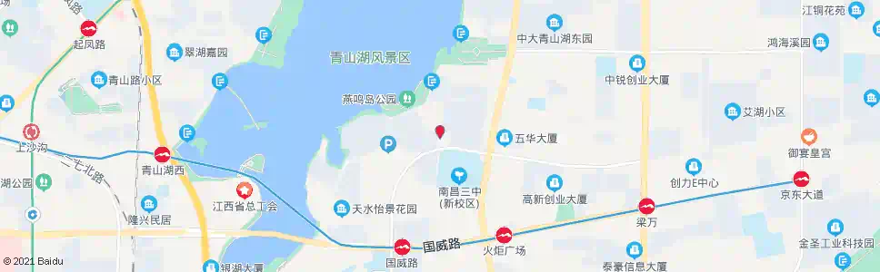 南昌上海北路口_公交站地图_南昌公交_妙搜公交查询2025