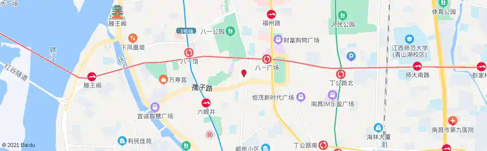 南昌羊子巷_公交站地图_南昌公交_妙搜公交查询2025