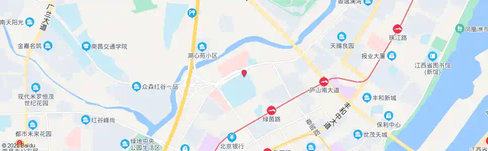 南昌新二中_公交站地图_南昌公交_妙搜公交查询2025