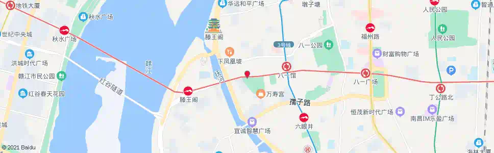 南昌万寿宫站_公交站地图_南昌公交_妙搜公交查询2025