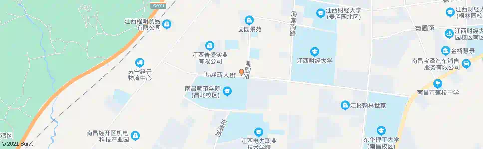 南昌玉屏大道西口_公交站地图_南昌公交_妙搜公交查询2025