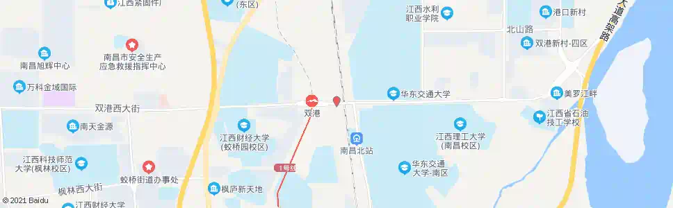 南昌铁道口_公交站地图_南昌公交_妙搜公交查询2025
