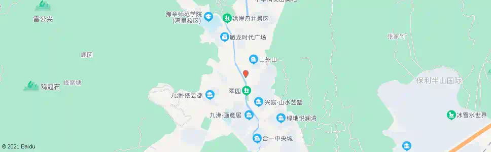 南昌湾里粮库_公交站地图_南昌公交_妙搜公交查询2025