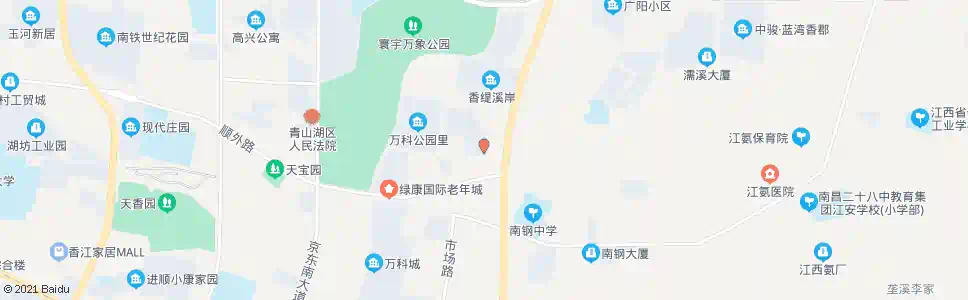 南昌月坊路口_公交站地图_南昌公交_妙搜公交查询2025