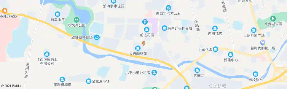 南昌工业二区大道口_公交站地图_南昌公交_妙搜公交查询2025
