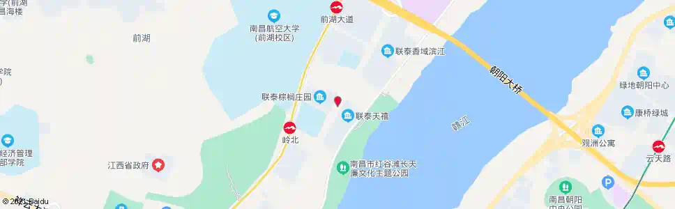 南昌岭北二路口_公交站地图_南昌公交_妙搜公交查询2025