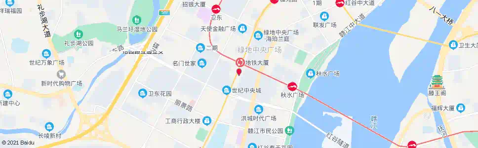 南昌丰和大道世贸口_公交站地图_南昌公交_妙搜公交查询2025
