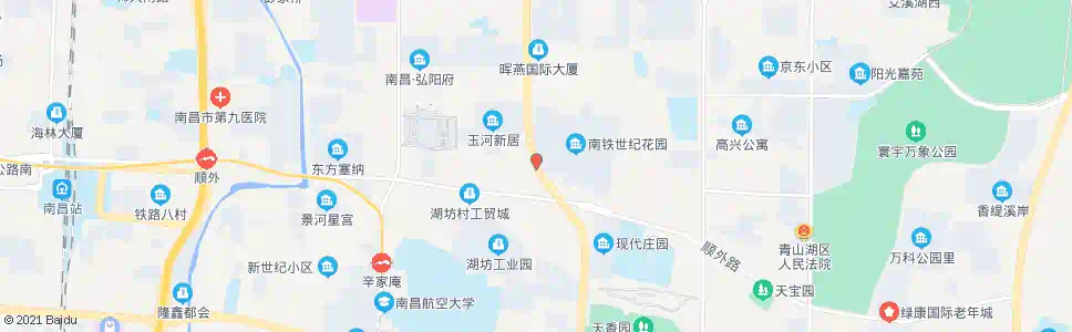 南昌铁路九村_公交站地图_南昌公交_妙搜公交查询2025