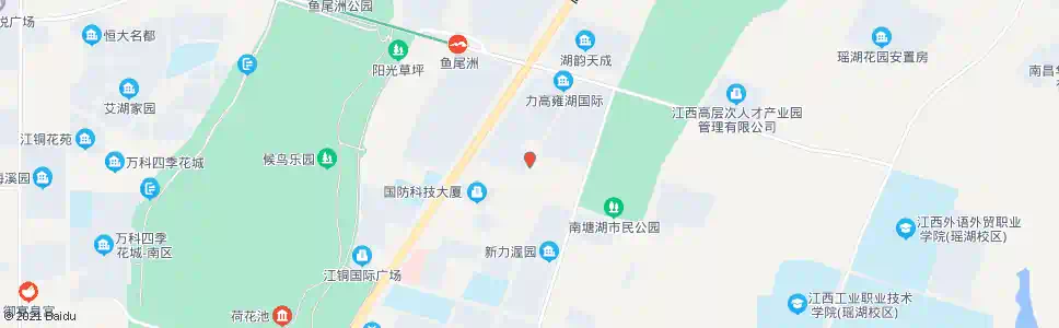 南昌创新一路艾溪湖四路北_公交站地图_南昌公交_妙搜公交查询2025