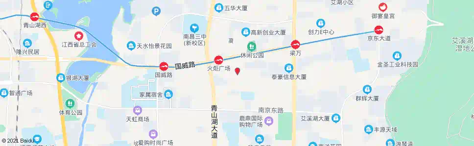 南昌发展路口_公交站地图_南昌公交_妙搜公交查询2025