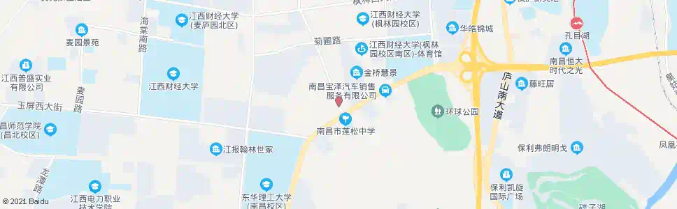 南昌富樱路南口_公交站地图_南昌公交_妙搜公交查询2025