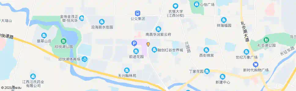 南昌长江路中段_公交站地图_南昌公交_妙搜公交查询2025