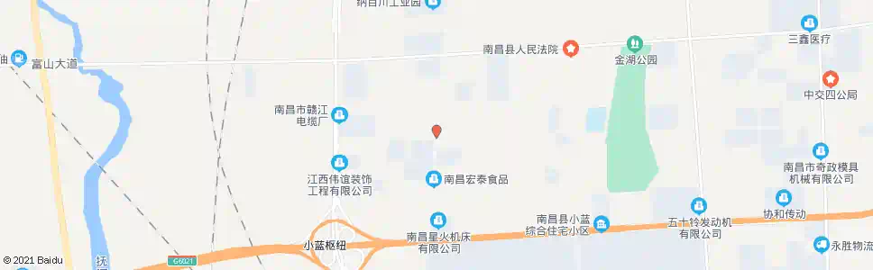 南昌富山一路东口_公交站地图_南昌公交_妙搜公交查询2025