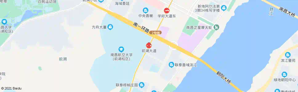 南昌前湖大道口_公交站地图_南昌公交_妙搜公交查询2025