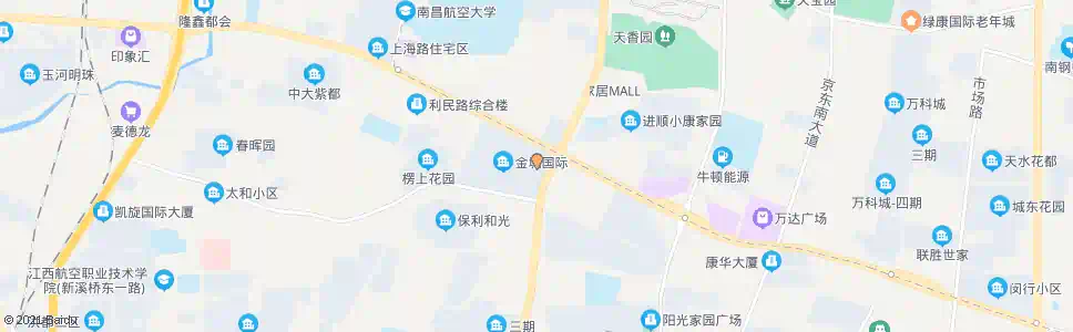 南昌金城国际龙鼎茶城_公交站地图_南昌公交_妙搜公交查询2025