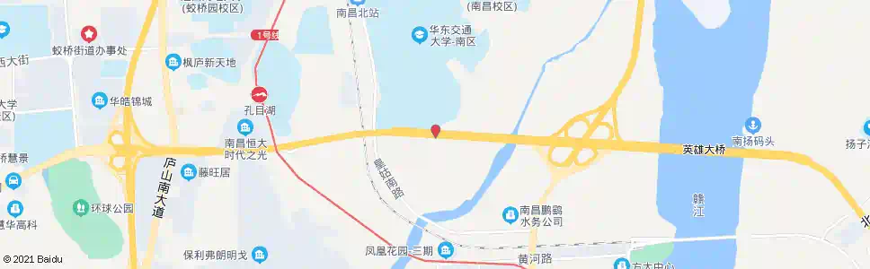 南昌英雄大桥_公交站地图_南昌公交_妙搜公交查询2025
