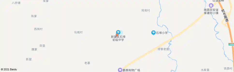 南昌石埠中学_公交站地图_南昌公交_妙搜公交查询2025