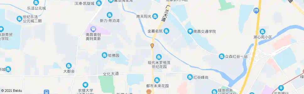 南昌广兰大道口_公交站地图_南昌公交_妙搜公交查询2025