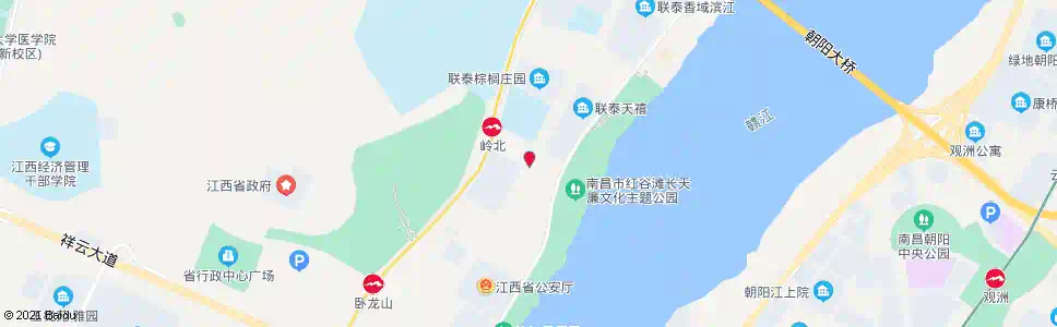 南昌岭北三路口_公交站地图_南昌公交_妙搜公交查询2025
