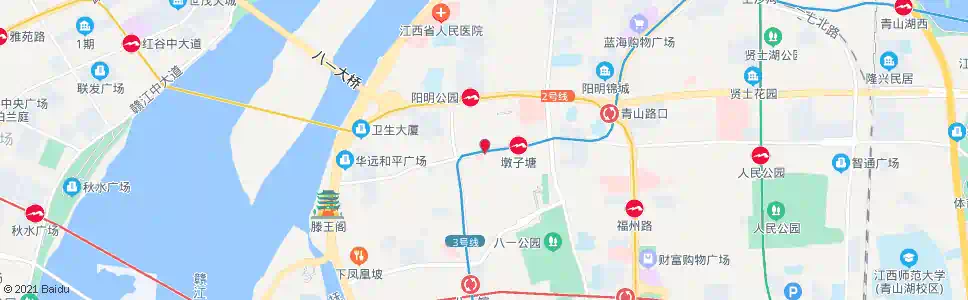南昌省胸科医院_公交站地图_南昌公交_妙搜公交查询2025