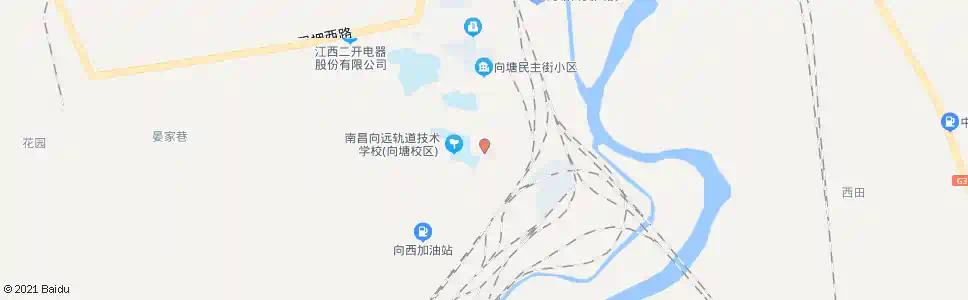 南昌向塘铁路医院_公交站地图_南昌公交_妙搜公交查询2025