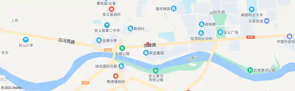 南昌花园路口_公交站地图_南昌公交_妙搜公交查询2025