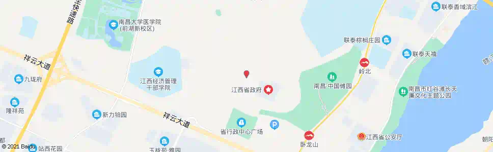 南昌省行政中心_公交站地图_南昌公交_妙搜公交查询2025