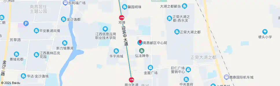 南昌南昌邮区中心局_公交站地图_南昌公交_妙搜公交查询2025