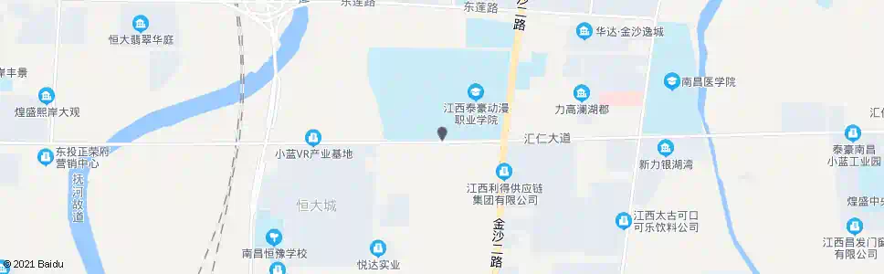 南昌泰豪动漫学院_公交站地图_南昌公交_妙搜公交查询2025