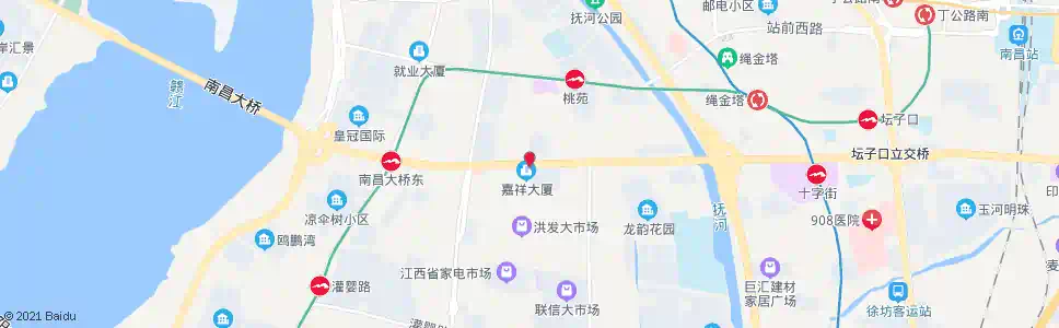 南昌鸿城综合大市场_公交站地图_南昌公交_妙搜公交查询2025