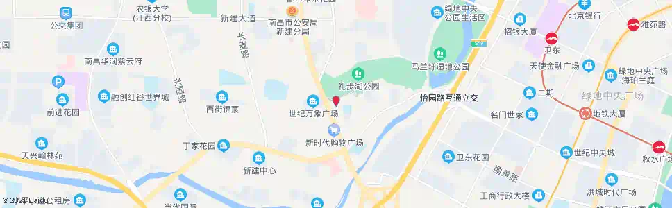 南昌新惠隆购物广场_公交站地图_南昌公交_妙搜公交查询2025
