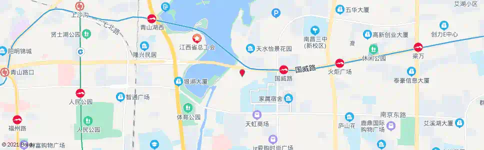 南昌星光路口_公交站地图_南昌公交_妙搜公交查询2025