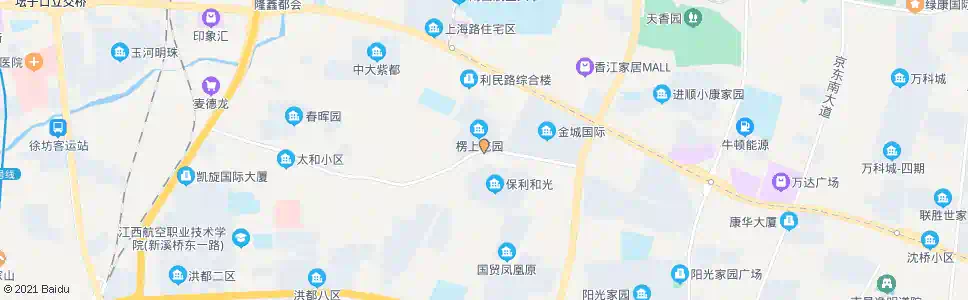 南昌塄上花园_公交站地图_南昌公交_妙搜公交查询2025