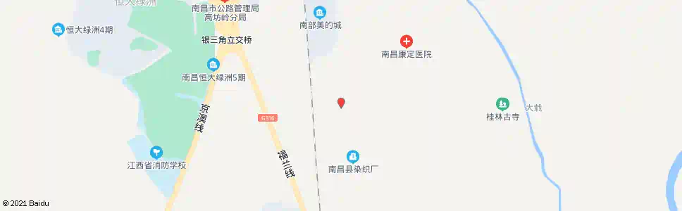南昌粮库宿舍_公交站地图_南昌公交_妙搜公交查询2025