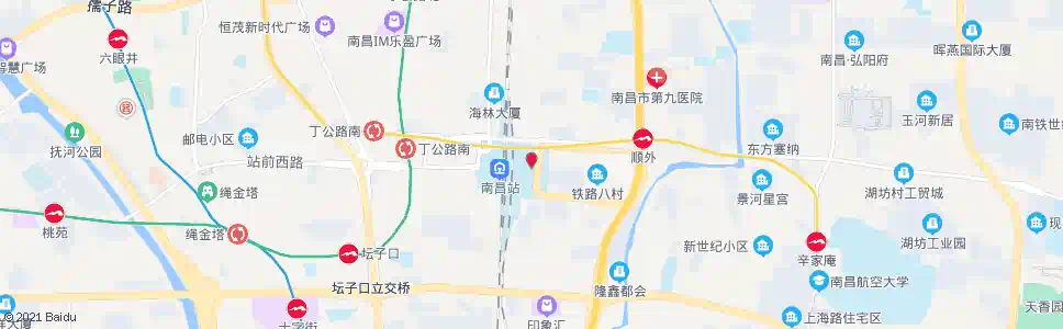 南昌火车站东广场_公交站地图_南昌公交_妙搜公交查询2025
